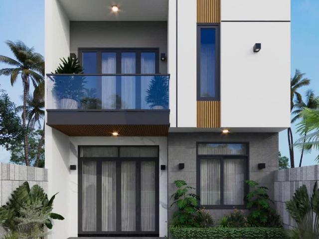 Cần bán gấp nhà trung tâm thị trần Long Điền 1 lầu 1 trệt
