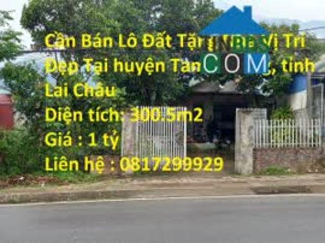 Cần Bán Lô Đất Tặng Nhà Vị Trí Đẹp Tại huyện Tam Đường, tỉnh Lai Châu