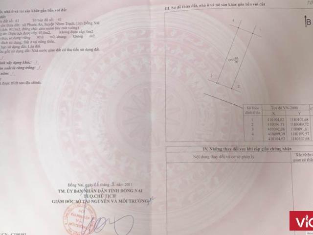 Cần Bán Đất Nền Giá Tốt Tại Nhơn Trạch 0941.319.399
