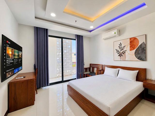 CĂN HỘ 1 PHÒNG NGỦ BAN CÔNG RỘNG GẦN BIỂN MỸ KHÊ