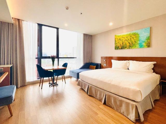 CĂN HỘ 1 PHÒNG NGỦ TẦNG CAO GẦN BIỂN PHẠM VĂN ĐỒNG SƠN TRÀ