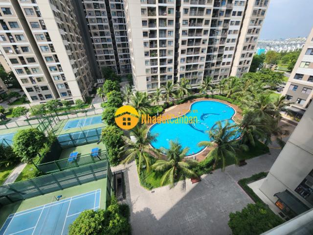 Căn hộ 2pn 1 2wc view bể bơi xanh mát, hướng đb đn tại vinhomes ocean park giá chỉ 2,17 tỷ bp