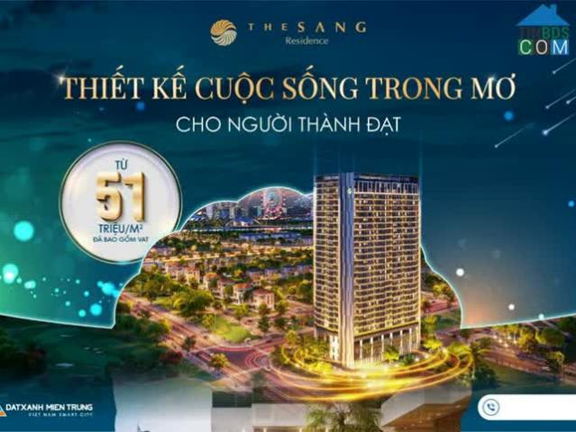 Căn hộ 2PN The Sang Residence, view biển Mỹ Khê, sỡ hữu lâu dài, giá rẻ nhất thị trường