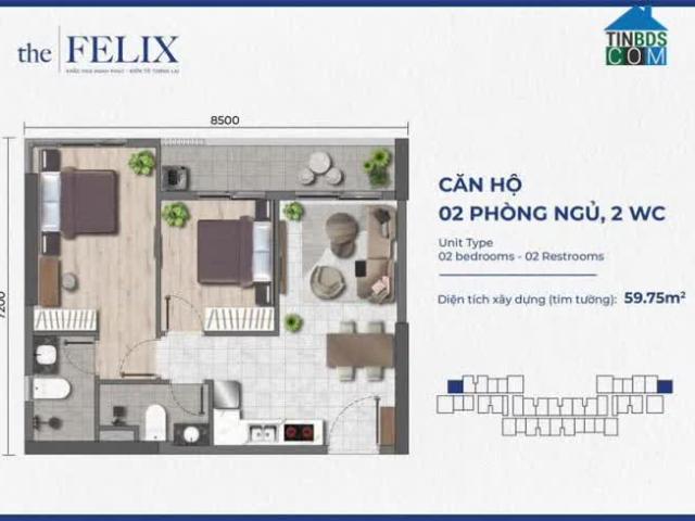 Căn Hộ 3PN Tuyệt Đỉnh Đáng Sống Tại Thuận An Siêu Dự Án The Felix