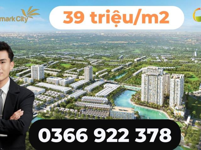 Căn hộ 3PN ven sông MT Eastmark City, giá chỉ 39tr/m2 ngay Vành Đai 3 TP. Thủ Đức