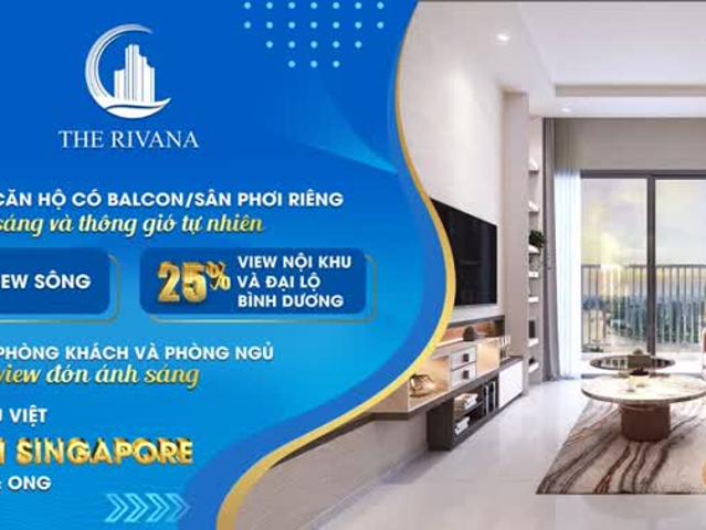 Căn hộ The Rivana Thuận An giá từ 2 tỷ tiện nghi với 34 tiện ích