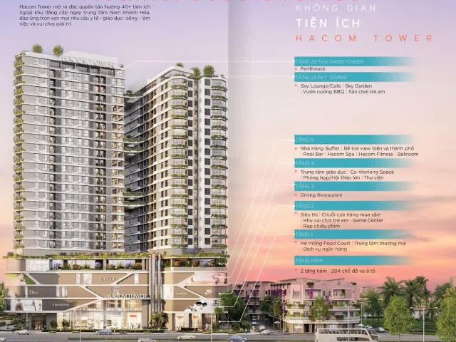 Căn hộ trung tâm full nội thất hacom tower liên hệ 0839916