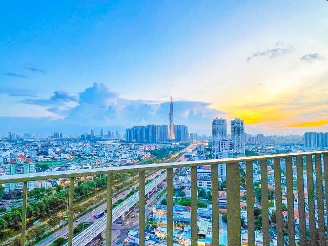 Căn hộ bán tại Masteri Thảo Điền gồm 2 phòng ngủ tầng cao view đẹp với diện tích 65m2