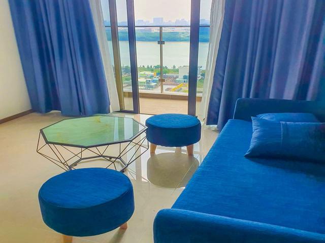 Căn hộ bán tại One Verandah tầng cao view sông gồm 2 phòng ngủ với diện tích 80m2