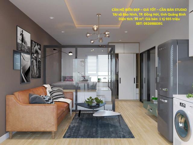 Căn hộ biển đẹp – giá tốt – cần bán studio tại xã bảo ninh, tp. Đồng Hới, tỉnh Quảng Bình