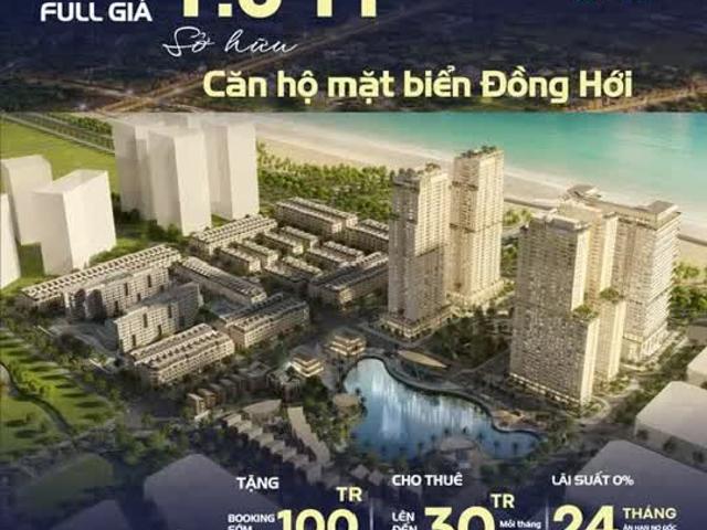 Căn hộ biển Quảng Bình – view triệu đô – toà 40 tầng cực phẩm. Liên hệ ngay