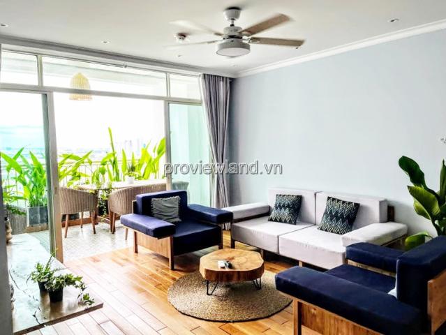 Căn hộ Hoàng Anh River View quận 2 với 3 phòng ngủ có nội thất cho thuê