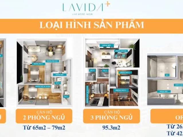 Căn hộ Lavida Plus Q7 1Pn 55m2 giá 3 tỷ có vat, Ck 5%. CĐT 0917688