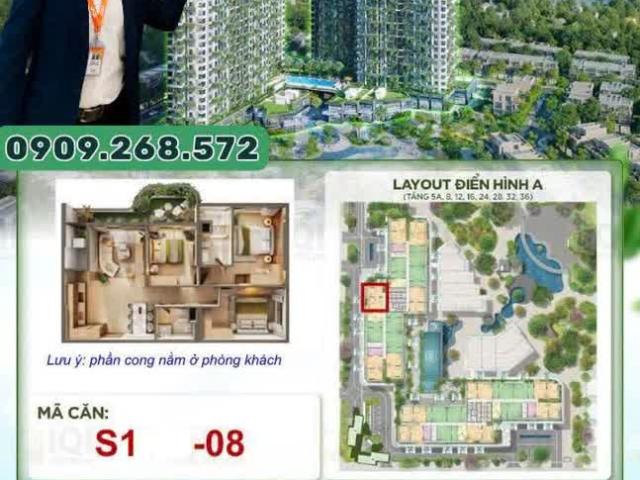 Căn Hộ Sky Retreat 3PN 110m2 view sông tầng đẹp giá rẻ mua giá gốc CĐT