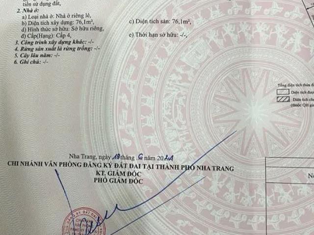 Cần Tiền Hạ Giá Bán Nhanh Nhà Oto Hẻm Lê Hồng Phong, Phước Hải, Nha Trang