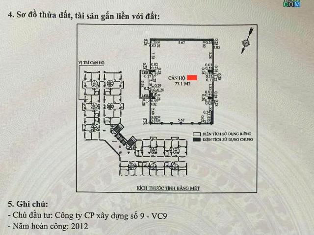 Căn Vinaconex 9, tầng cao, full nội thất sịn đẹp tuyệt