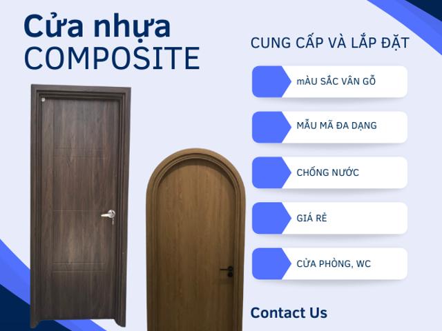 Cửa nhựa composite tại An Giang Cửa nhựa cao cấp