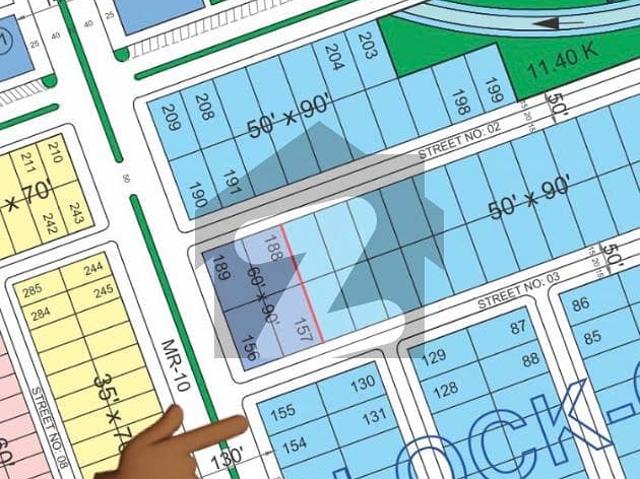 C Block 1 Kanal Corner + Main Double Road Plot Available For Sale
