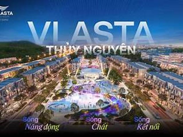 Cực Sốc nhà liền kề 62,5m, 4 tầng dự án Vlasta Thuỷ Nguyên, trung tâm thị trấn Núi Đèo giá