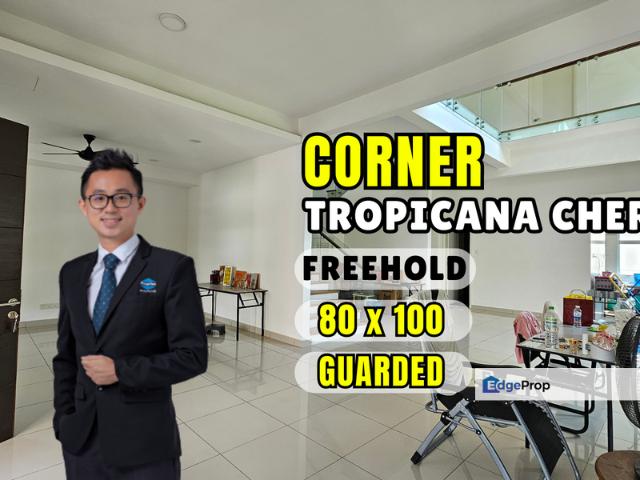 C H E A P Tropicana Cheras 3 sty C O R N E R Zero Lot Corner Lot Bungalow for