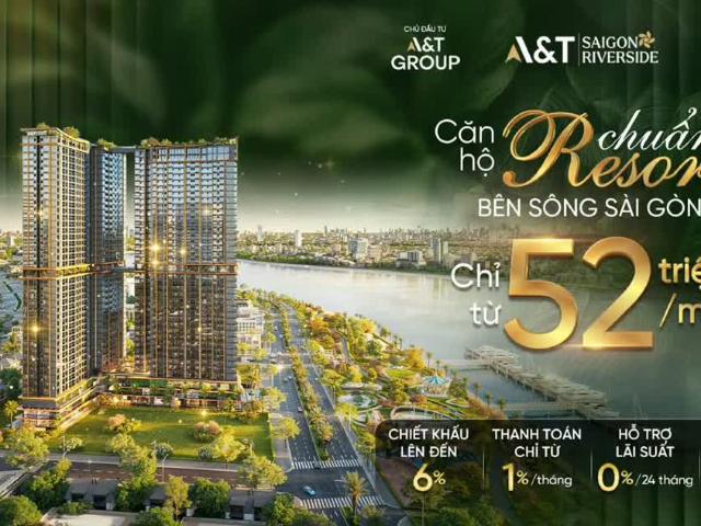Cơ Hội Đầu Tư Mới Tại Cửa Ngõ Thủ Đức – A&t Sài Gòn Riverside. Lh: 0869703, 0339002