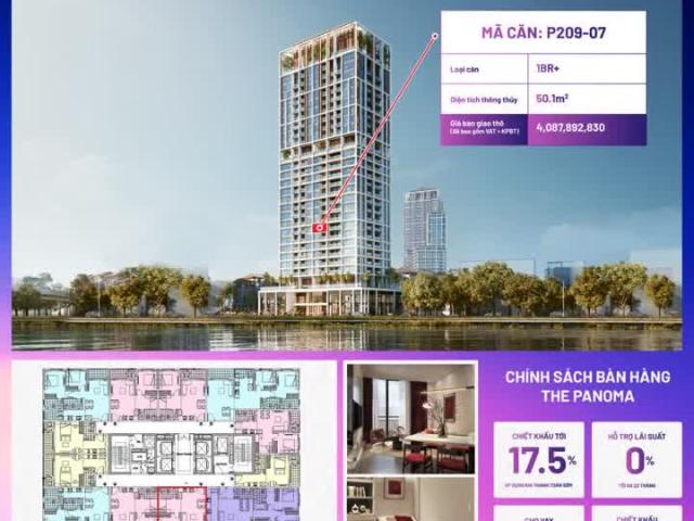 Độc quyền căn hộ cao cấp 1 ngủ+ bao giá thị trường !
