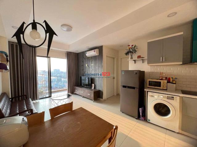 C/ Satra Eximland, Phan Đăng Lưu, PN: 90m2, 2p ngủ, NTCC, 17tr/th