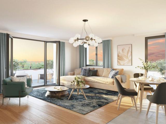 CŒUR MEULIÈRE 2 à 5 pièces, 42 à 104 m²