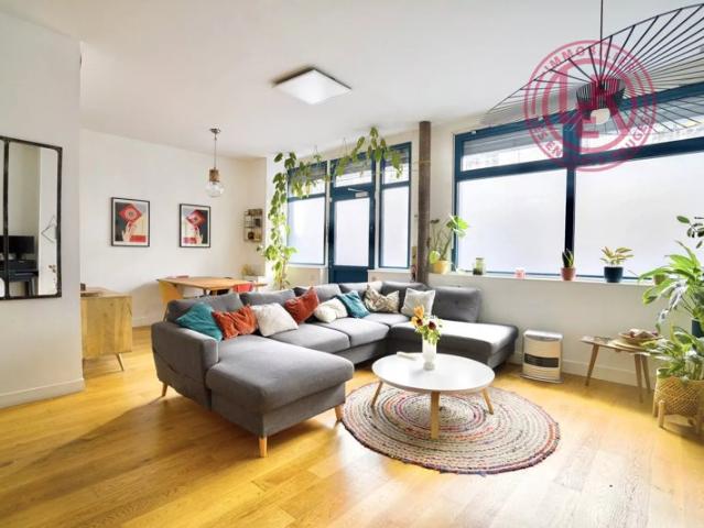 Paris 10ème Rue Pierre Chausson Loft familial – 110 m²– 3 chambres