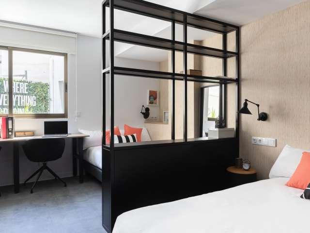 Cama en estudio compartido en Valencia