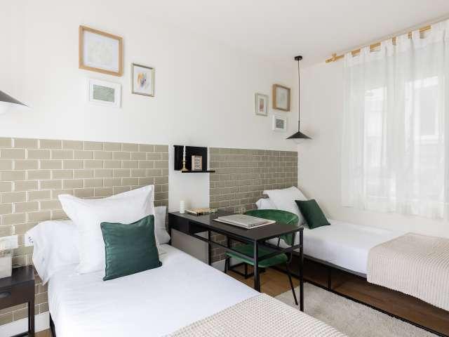 Cama en habitación compartida en Bilbao