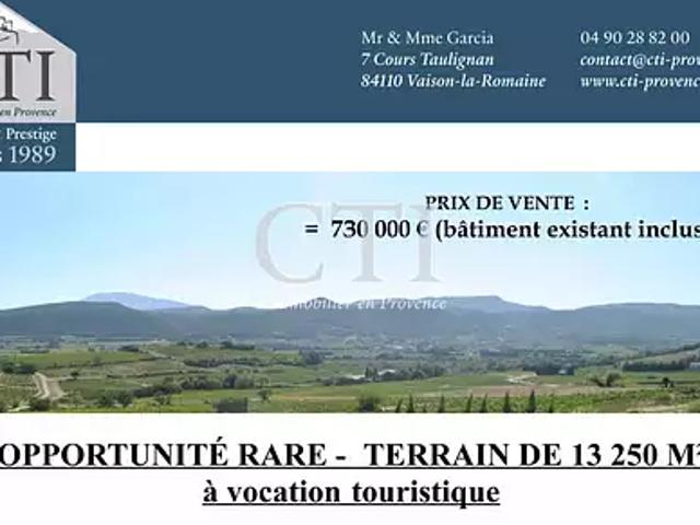 Camaret sur Aigues 84850 Achat / Vente terrain
