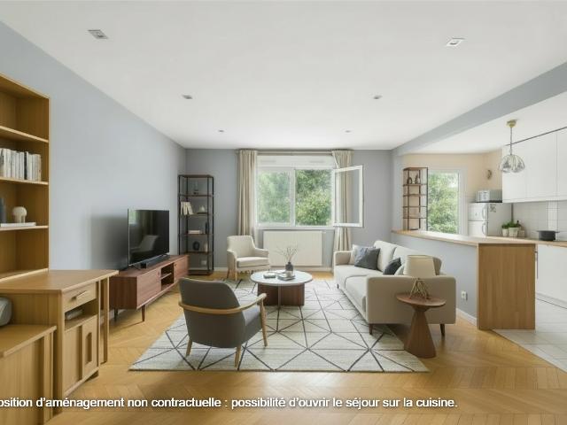 Cambo les Bains Grand T2 de 64 m2 avec terrasse, ascenseur et parking