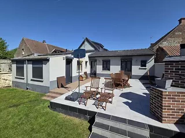 Cambrai 59400 Achat / Vente maison 5 pièces t5 jardin terrasse