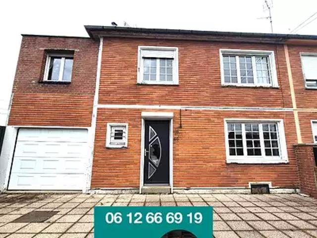 Cambrai 59400 Achat / Vente maison 6 pièces t6 au dernier étage cave