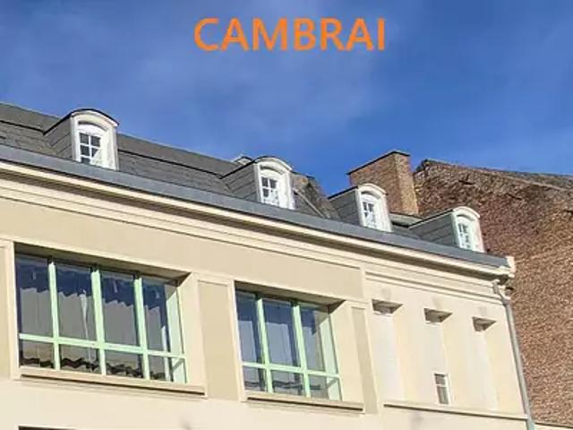 Cambrai 59400 Achat / Vente appartement 4 pièces t4 au dernier étage