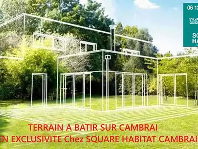 Cambrai 59400 Achat / Vente terrain