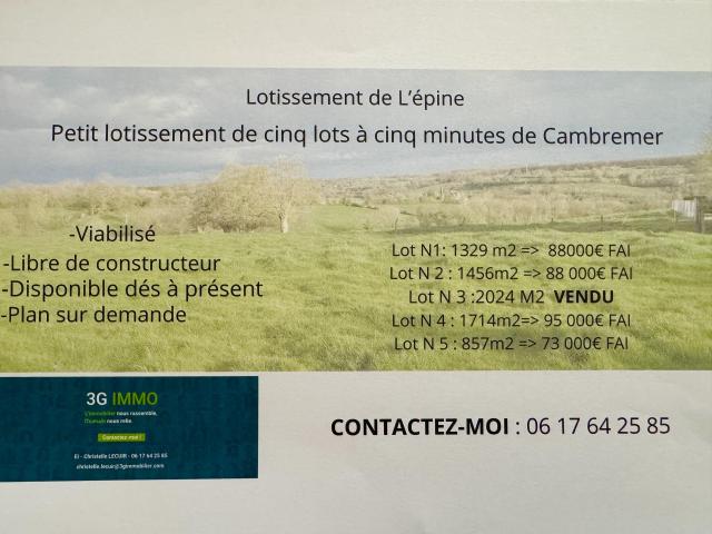 Cambremer Vente Terrain 14