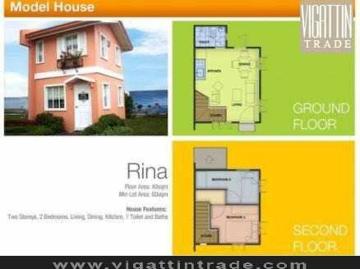 Camella Homes Teresa Rizal House and Lot Rina Model, 174sqm. 2BR