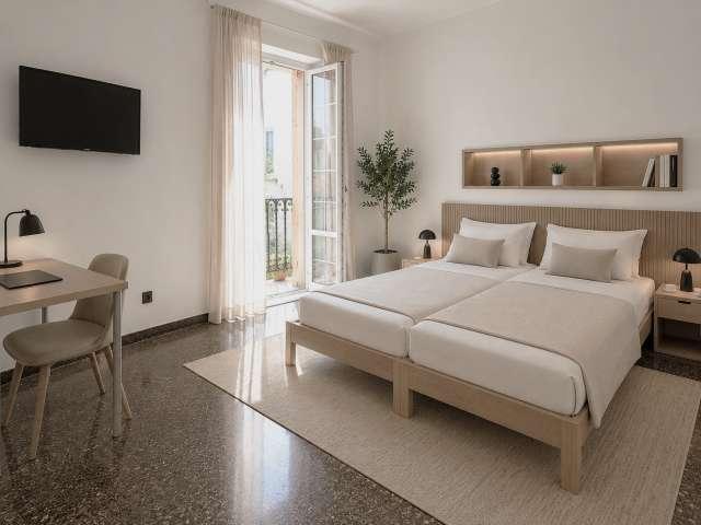 Camera in affitto in appartamento condiviso con 4 camere da letto a San Fruttuoso