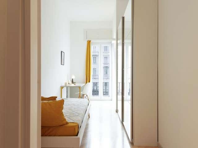 Camera in affitto in appartamento condiviso da 4 posti letto a Loreto, Milano