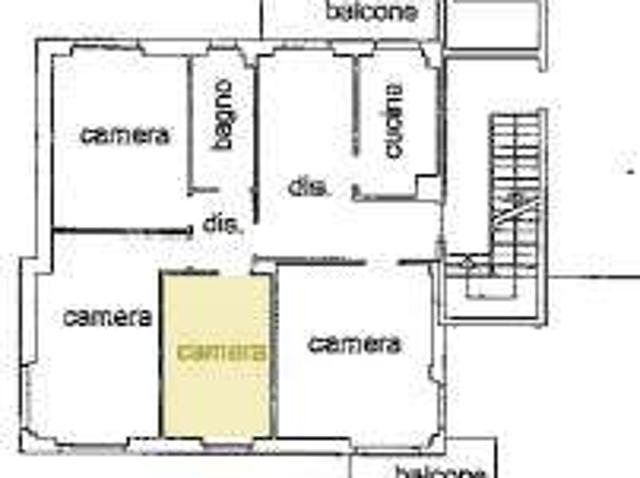 CAMERA IN APPARTAMENTO ARREDATO
