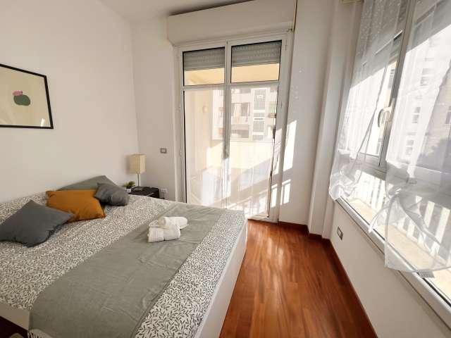 Camera in appartamento condiviso con 4 camere da letto a Tibaldi, Milano