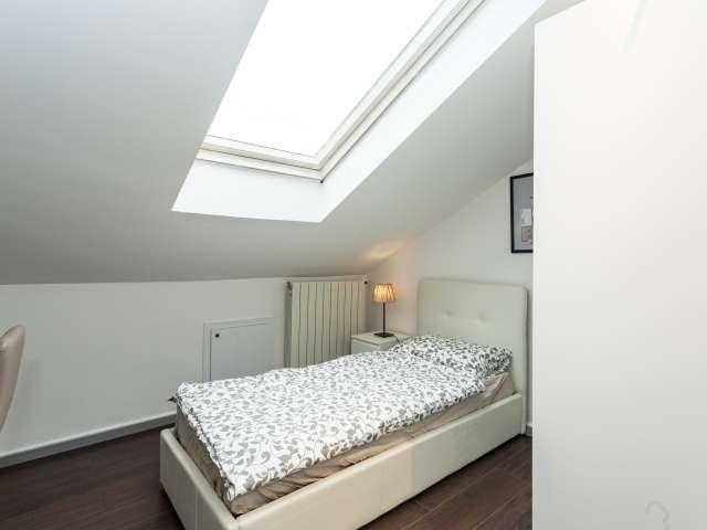 Camera in appartamento condiviso con 4 camere da letto ad Affori, Milano