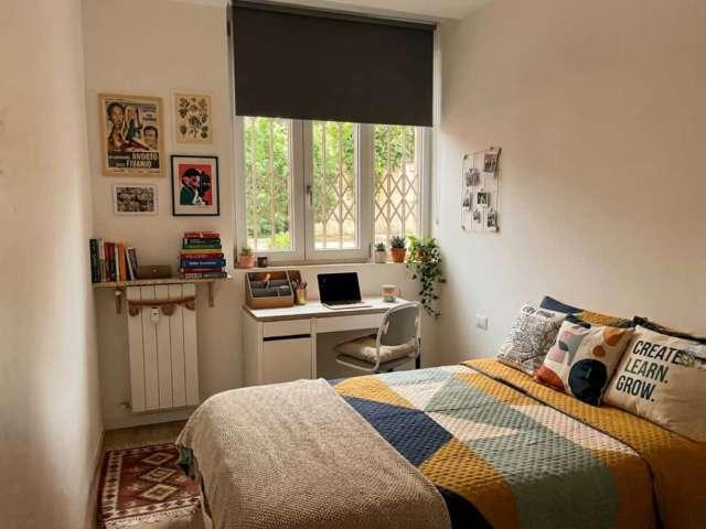 Camera in appartamento condiviso con una camera da letto a Bovisa, Milano