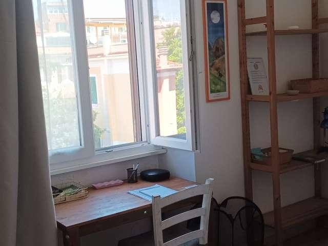 Stanza in appartamento condiviso in affitto a Monteverde Nuovo, Roma