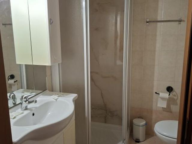 Camera singola con bagno privato e angolo cottura