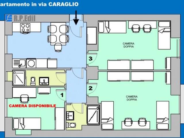 Camera singola in zona Politecnico