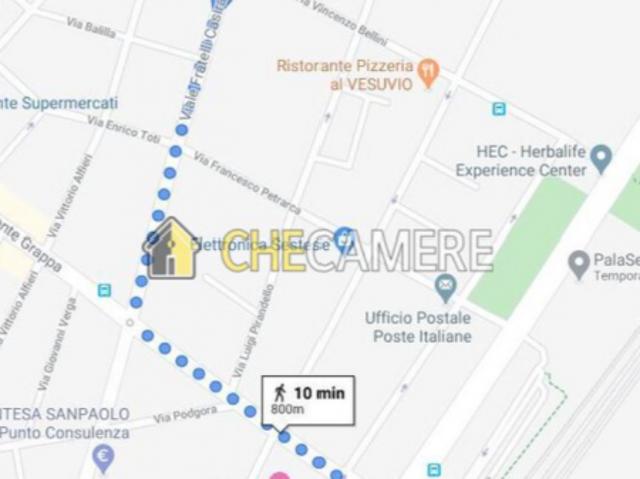 CAMERA singola metro rossa Milano TUTTO COMPRESO 495 euro