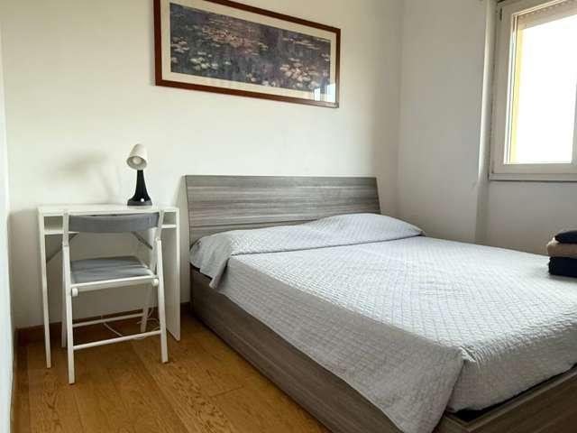 Camere da letto in appartamento condiviso con 3 camere da letto